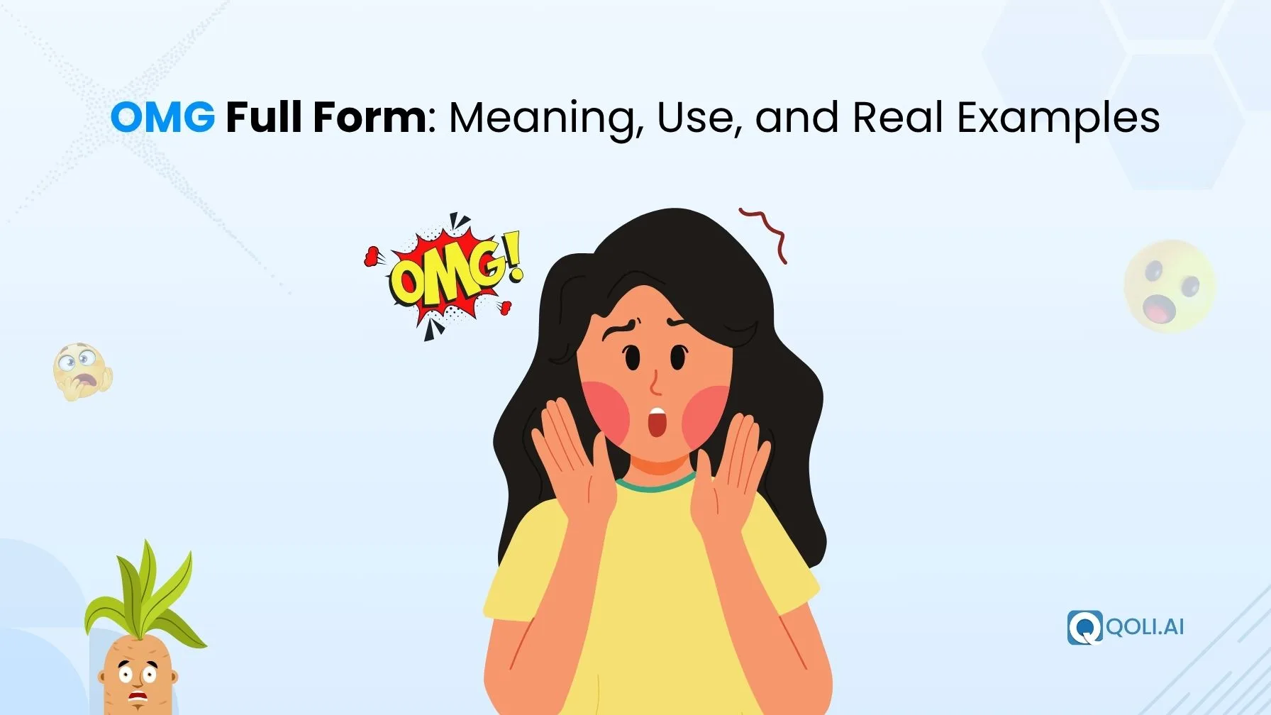 OMG full form is “Oh My God,” used to express surprise, shock, or excitement online.